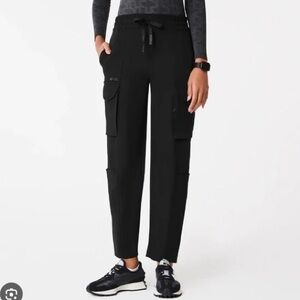 Figs high waisted Juno barrel pants